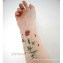 Fabrik liefern kleine CMYK Tattoo Aufkleber gelten für Kind Haut mit günstigen Preis,